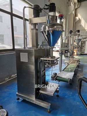 2 3 4 ব্যাগ / ন্যূনতম পাউডার পাউচ ফিলিং মেশিন 3P AC380V 50Hz পিএলসি নিয়ন্ত্রণ