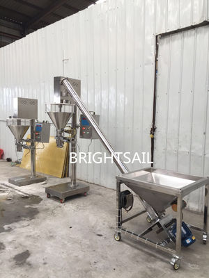 স্টেইনলেস স্টিল 2.5kw আউগার পাউডার ফিলার 10g থেকে 5000g ফাইলিং ওজন